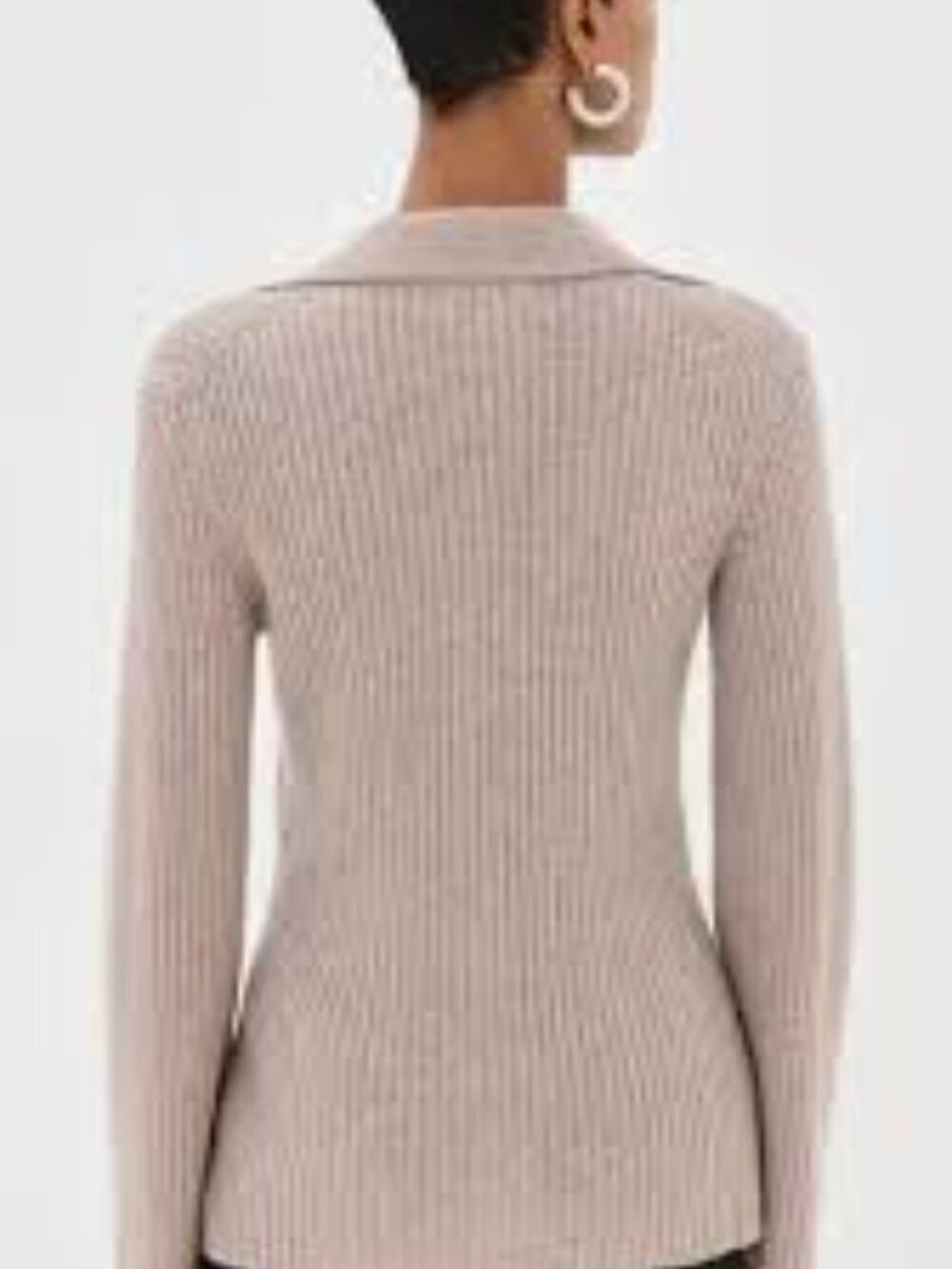 Reformation Shea Cashmere Collared Cardigan Sweater Women Size XS - Picture 7 of 15